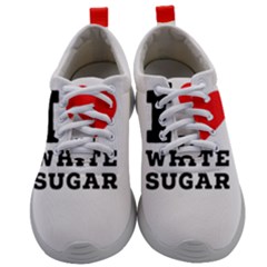 I Love White Sugar Mens Athletic Shoes by ilovewhateva