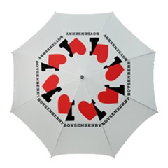 I Love Boysenberry  Golf Umbrellas by ilovewhateva