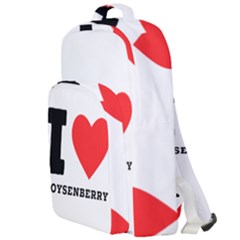 I Love Boysenberry  Double Compartment Backpack by ilovewhateva