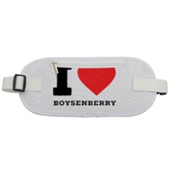 I Love Boysenberry  Rounded Waist Pouch by ilovewhateva