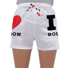 I Love Bourbon  Sleepwear Shorts by ilovewhateva