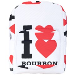 I Love Bourbon  Full Print Backpack by ilovewhateva