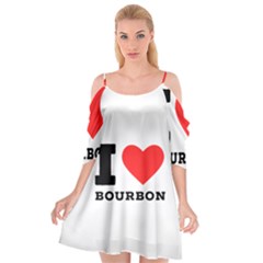 I Love Bourbon  Cutout Spaghetti Strap Chiffon Dress by ilovewhateva