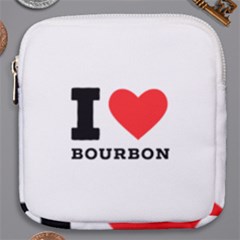 I Love Bourbon  Mini Square Pouch by ilovewhateva