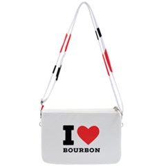 I Love Bourbon  Double Gusset Crossbody Bag by ilovewhateva