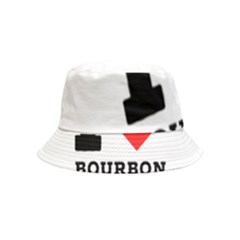 I Love Bourbon  Bucket Hat (kids) by ilovewhateva