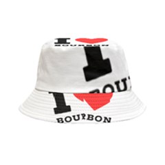 I Love Bourbon  Inside Out Bucket Hat by ilovewhateva