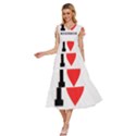 I love bourbon  V-Neck Drawstring Shoulder Sleeveless Maxi Dress View2