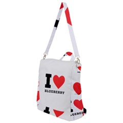 I Love Blueberry  Crossbody Backpack by ilovewhateva