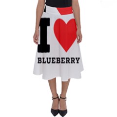 I Love Blueberry  Perfect Length Midi Skirt by ilovewhateva