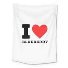 I Love Blueberry  Medium Tapestry by ilovewhateva