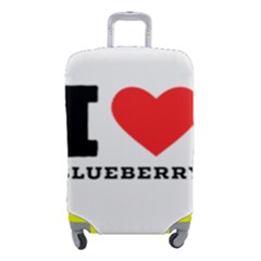 I Love Blueberry  Luggage Cover (small) by ilovewhateva