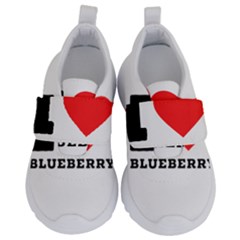 I Love Blueberry  Kids  Velcro No Lace Shoes by ilovewhateva