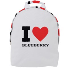 I Love Blueberry  Mini Full Print Backpack by ilovewhateva