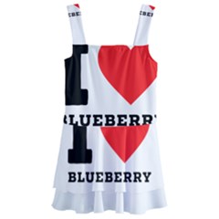 I Love Blueberry  Kids  Layered Skirt Swimsuit by ilovewhateva