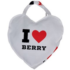 I Love Berry Giant Heart Shaped Tote