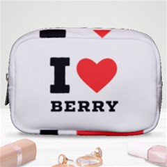 I Love Berry Make Up Pouch (small) by ilovewhateva