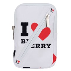 I Love Berry Belt Pouch Bag (large) by ilovewhateva