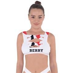 I Love Berry Bandaged Up Bikini Top by ilovewhateva