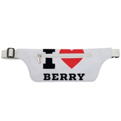 I Love Berry Active Waist Bag by ilovewhateva