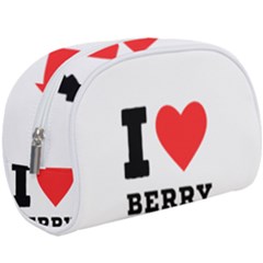 I Love Berry Make Up Case (large) by ilovewhateva