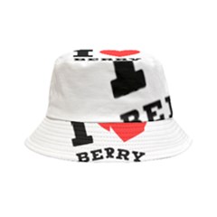 I Love Berry Inside Out Bucket Hat by ilovewhateva