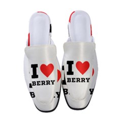 I Love Berry Women s Classic Backless Heels by ilovewhateva