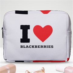 I Love Blackberries  Make Up Pouch (large) by ilovewhateva