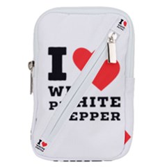 I Love White Pepper Belt Pouch Bag (small) by ilovewhateva