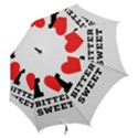 I love bitter sweet Hook Handle Umbrellas (Medium) View2