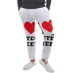 I Love Bitter Sweet Men s Jogger Sweatpants by ilovewhateva