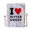 I love bitter sweet Drawstring Bag (Small) View2