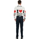 I love bitter sweet Men s Long Sleeve Pocket Shirt  View2