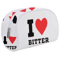 I Love Bitter Sweet Make Up Case (medium) by ilovewhateva