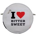 I love bitter sweet Crossbody Circle Bag View2