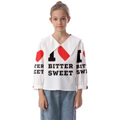 I Love Bitter Sweet Kids  Sailor Shirt by ilovewhateva