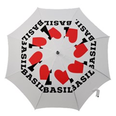 I Love Basil Hook Handle Umbrellas (small) by ilovewhateva