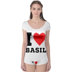 I Love Basil Boyleg Leotard  by ilovewhateva