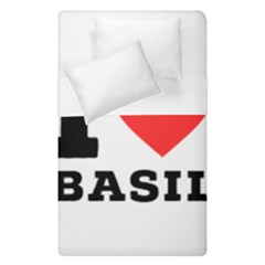 I Love Basil Duvet Cover Double Side (single Size) by ilovewhateva