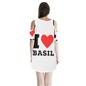 I love basil Shoulder Cutout Velvet One Piece View2