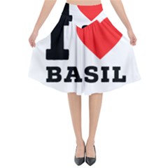 I Love Basil Flared Midi Skirt by ilovewhateva