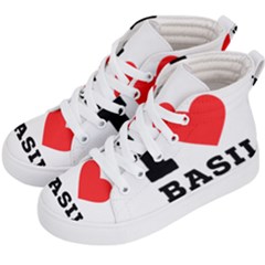 I Love Basil Kids  Hi-top Skate Sneakers by ilovewhateva