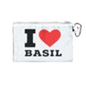 I love basil Canvas Cosmetic Bag (Medium) View2