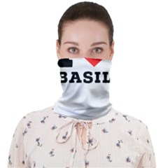 I Love Basil Face Covering Bandana (adult) by ilovewhateva