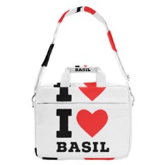 I Love Basil Macbook Pro 16  Shoulder Laptop Bag by ilovewhateva