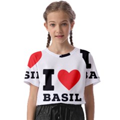 I Love Basil Kids  Basic Tee by ilovewhateva