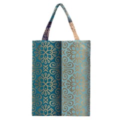 Gold Pattern Texture Golden Ornament Classic Tote Bag by danenraven