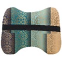 Gold Pattern Texture Golden Ornament Head Support Cushion View2