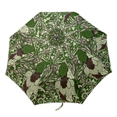 Texture Ornament Pattern Seamless Paisley Folding Umbrellas by danenraven