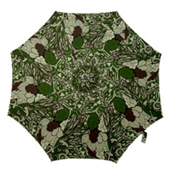 Texture Ornament Pattern Seamless Paisley Hook Handle Umbrellas (small) by danenraven